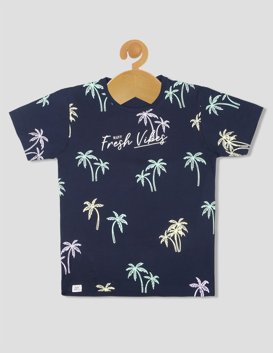 Ruff Fashion Crew Neck T-Shirt