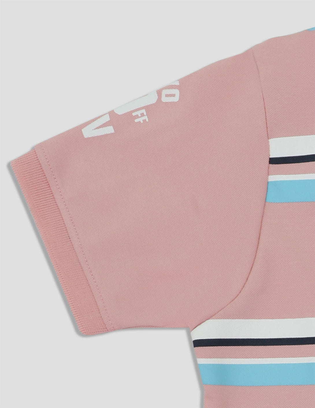 Ruff Fashion Polo Neck T-Shirt