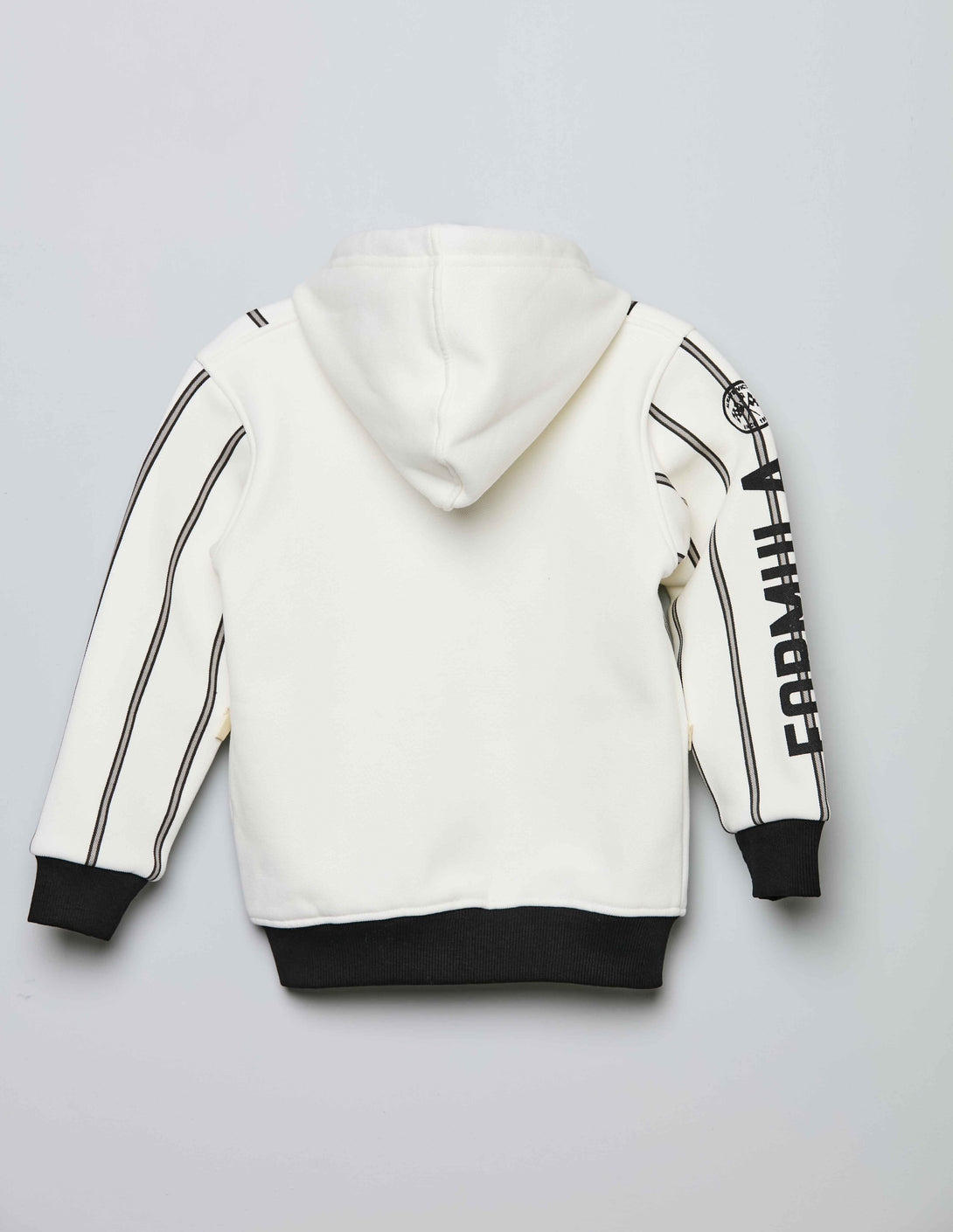 Ruff Fashion Fleece Zipper Hoodie
