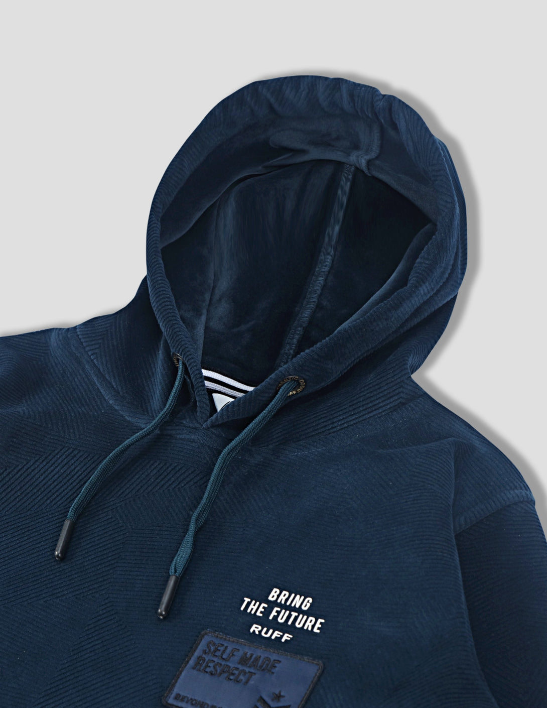 Ruff Fashion Sweat Shirt With Hood