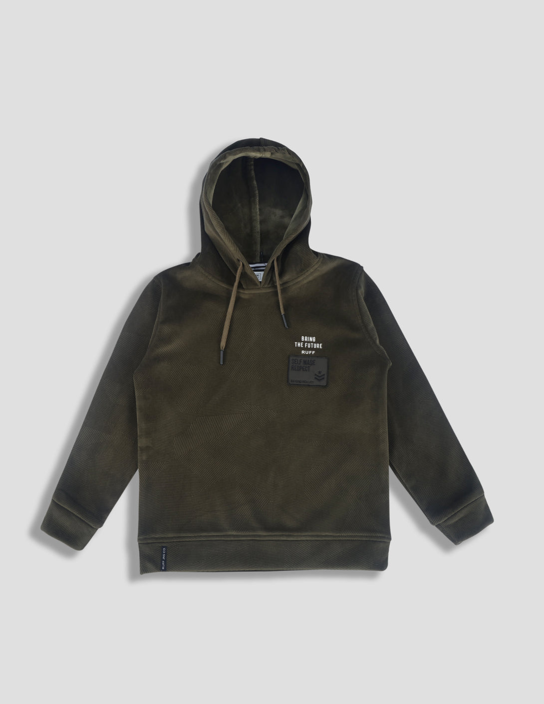 Ruff Fashion Sweat Shirt With Hood