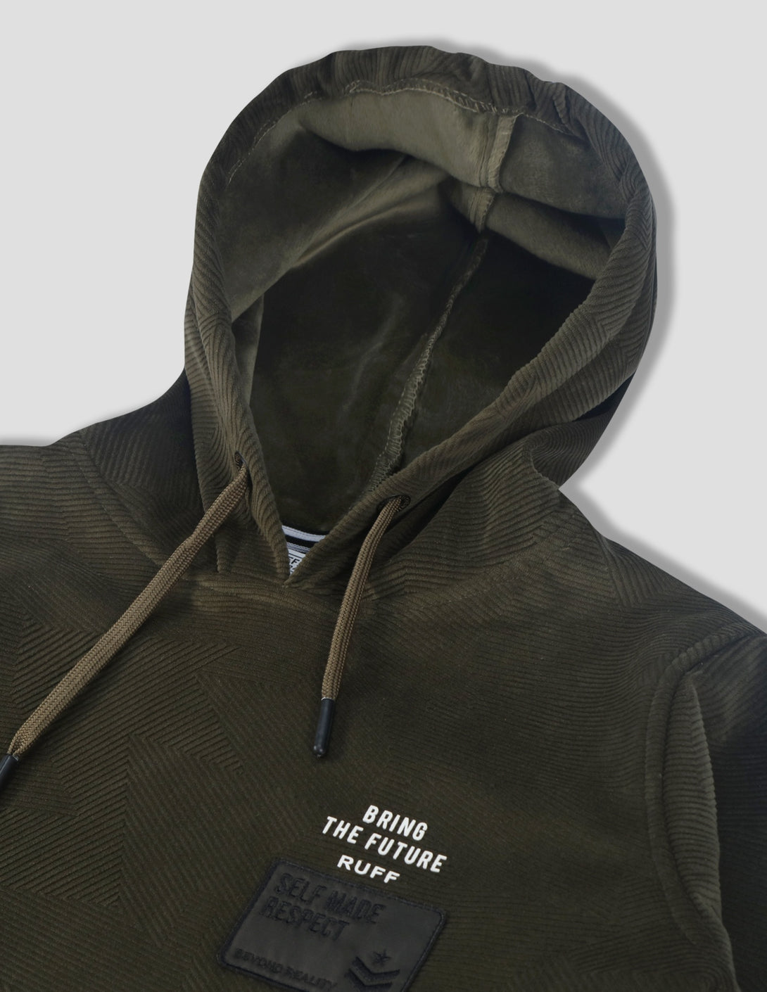 Ruff Fashion Sweat Shirt With Hood