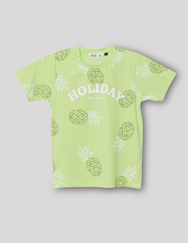 Ruff Fashion Round Neck T-Shirt