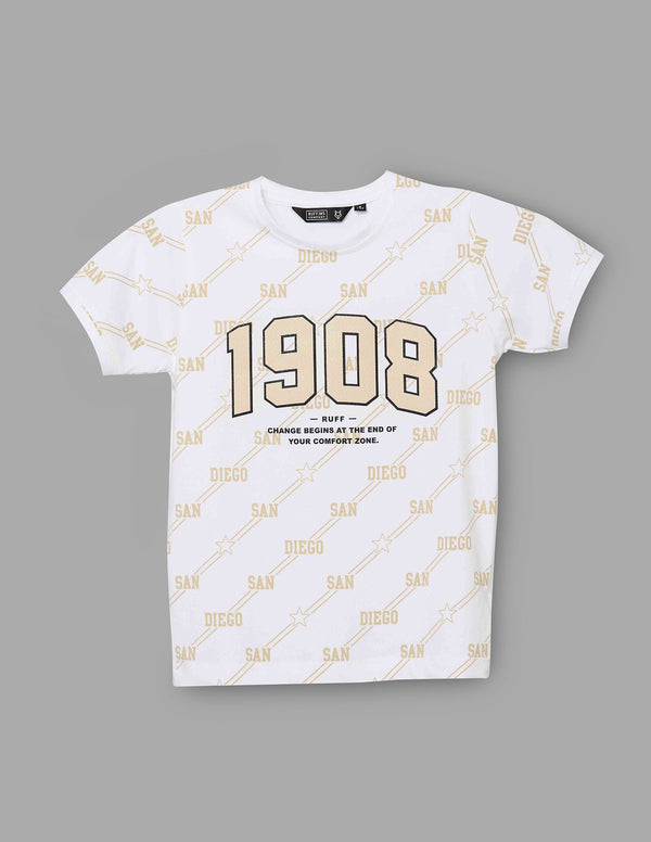 Ruff Fashion Crew Neck T-Shirt