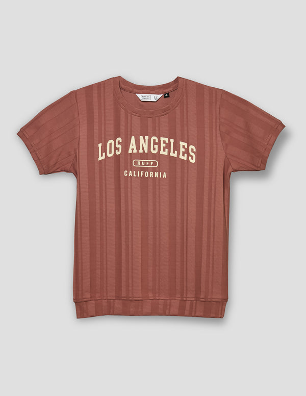 Round Neck Fashion Lycra Tees