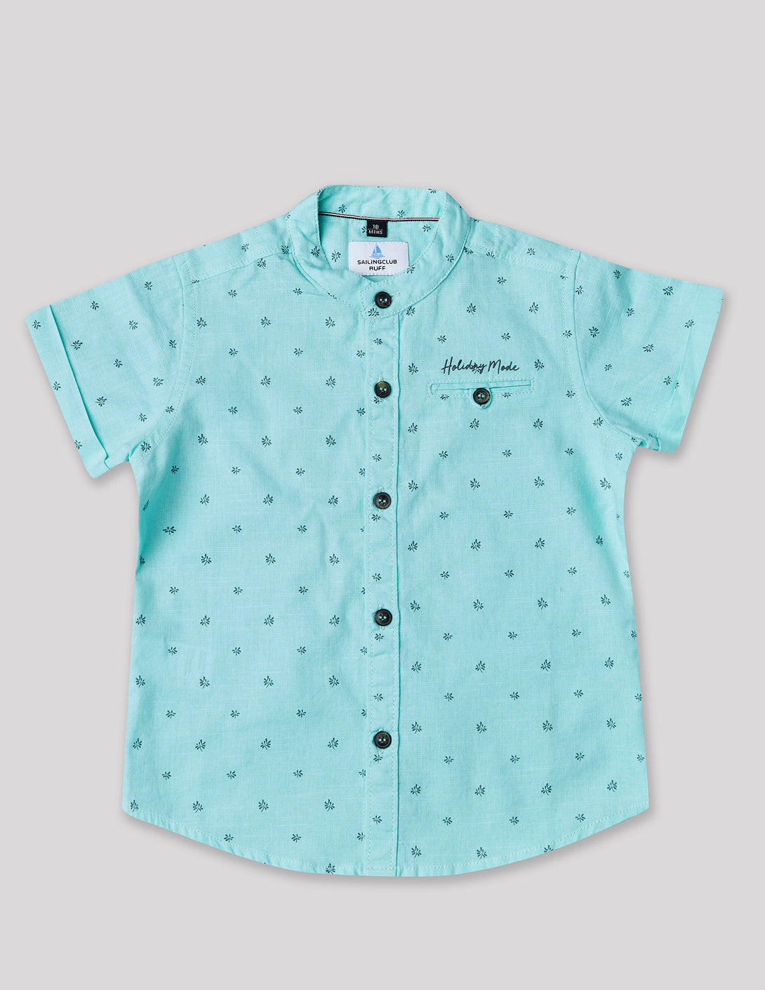 Ruff Printed Linen Shirt