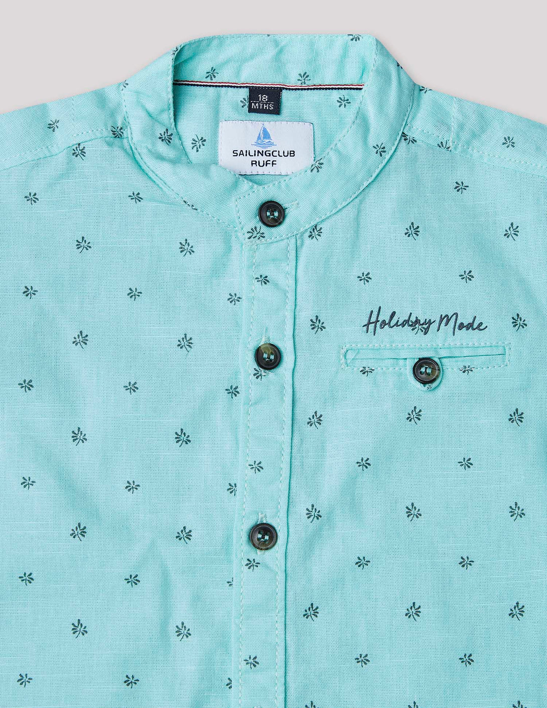 Ruff Printed Linen Shirt