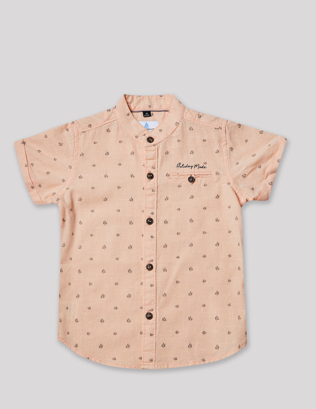 Ruff Printed Linen Shirt
