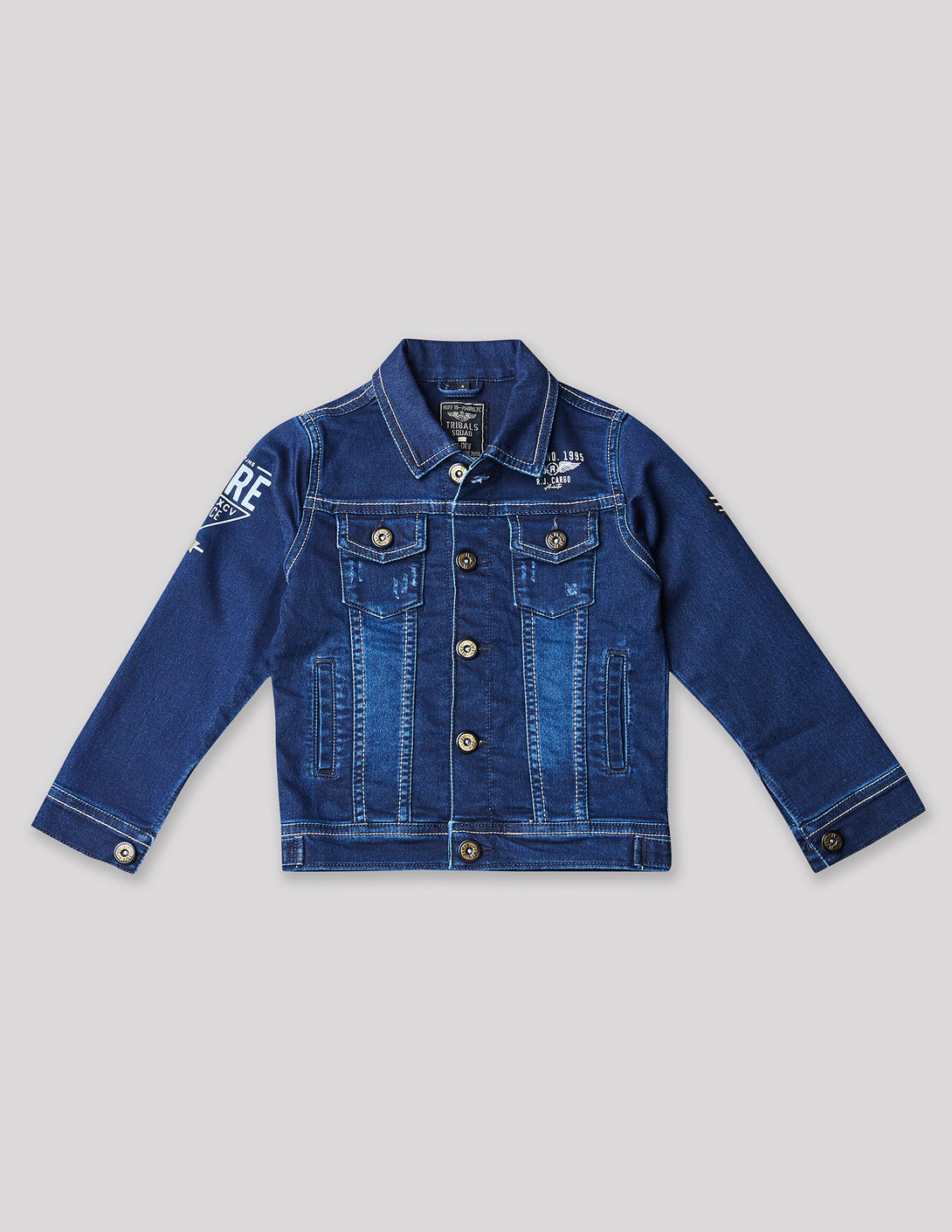 Ruff Fashion Denim Jacket