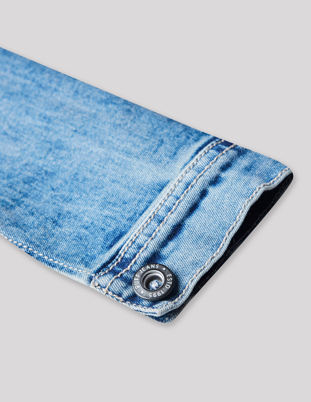 Ruff Fashion Denim Jacket