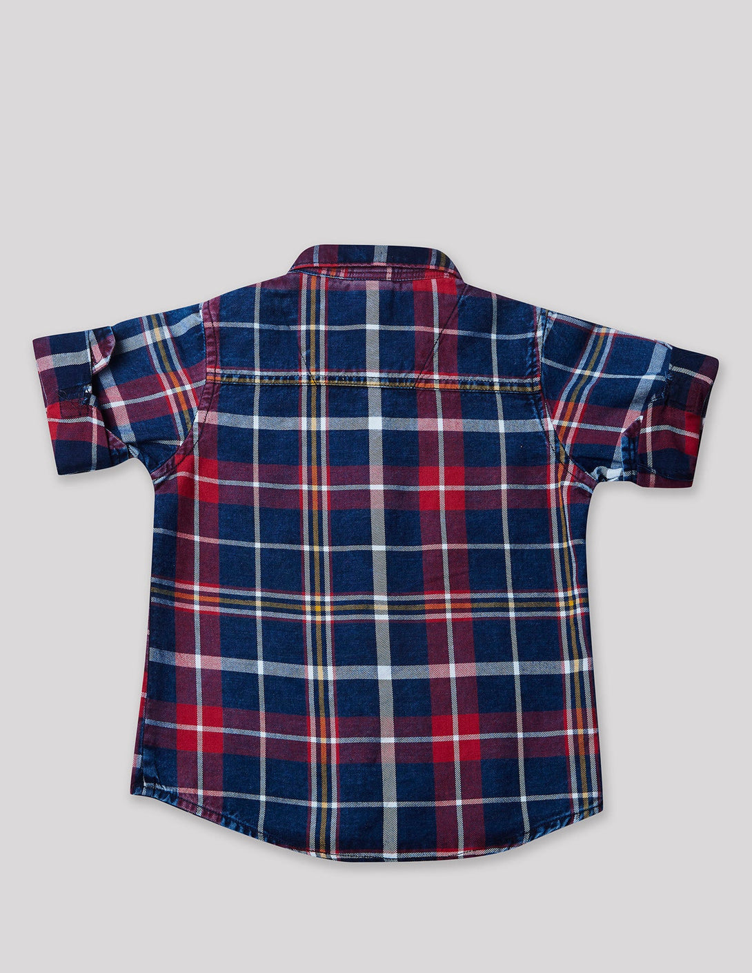 Ruff Indigo Checks Shirt