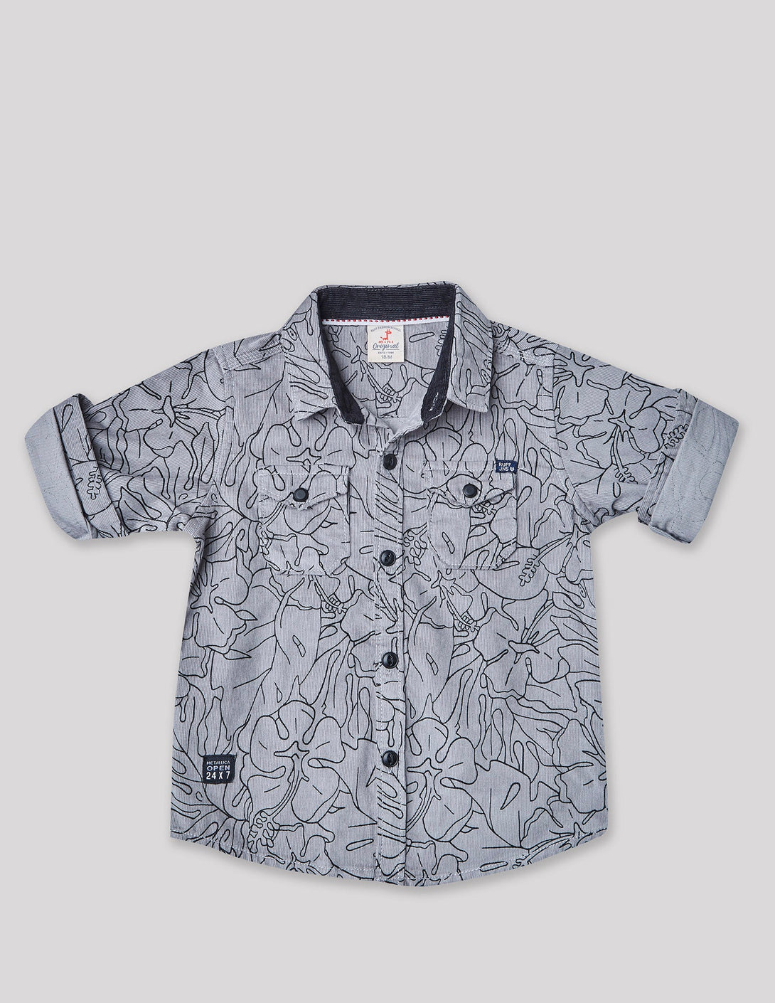Ruff Printed Corduroy Shirt