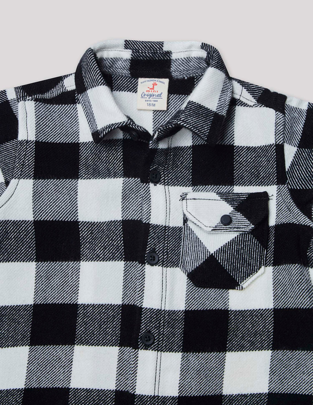 Ruff Flannel Checks Shirt