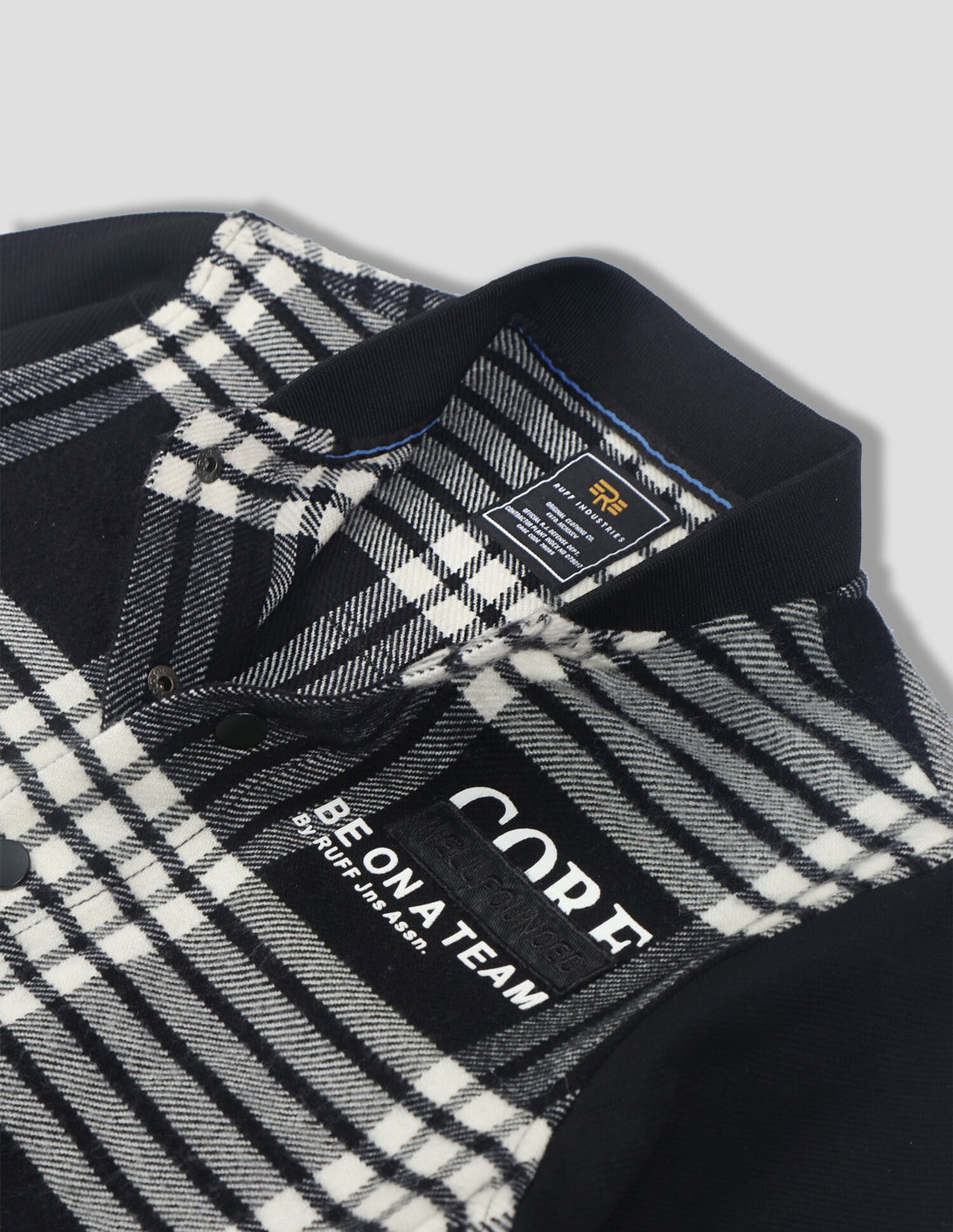 Ruff Fashion Plaid Checks Jacket