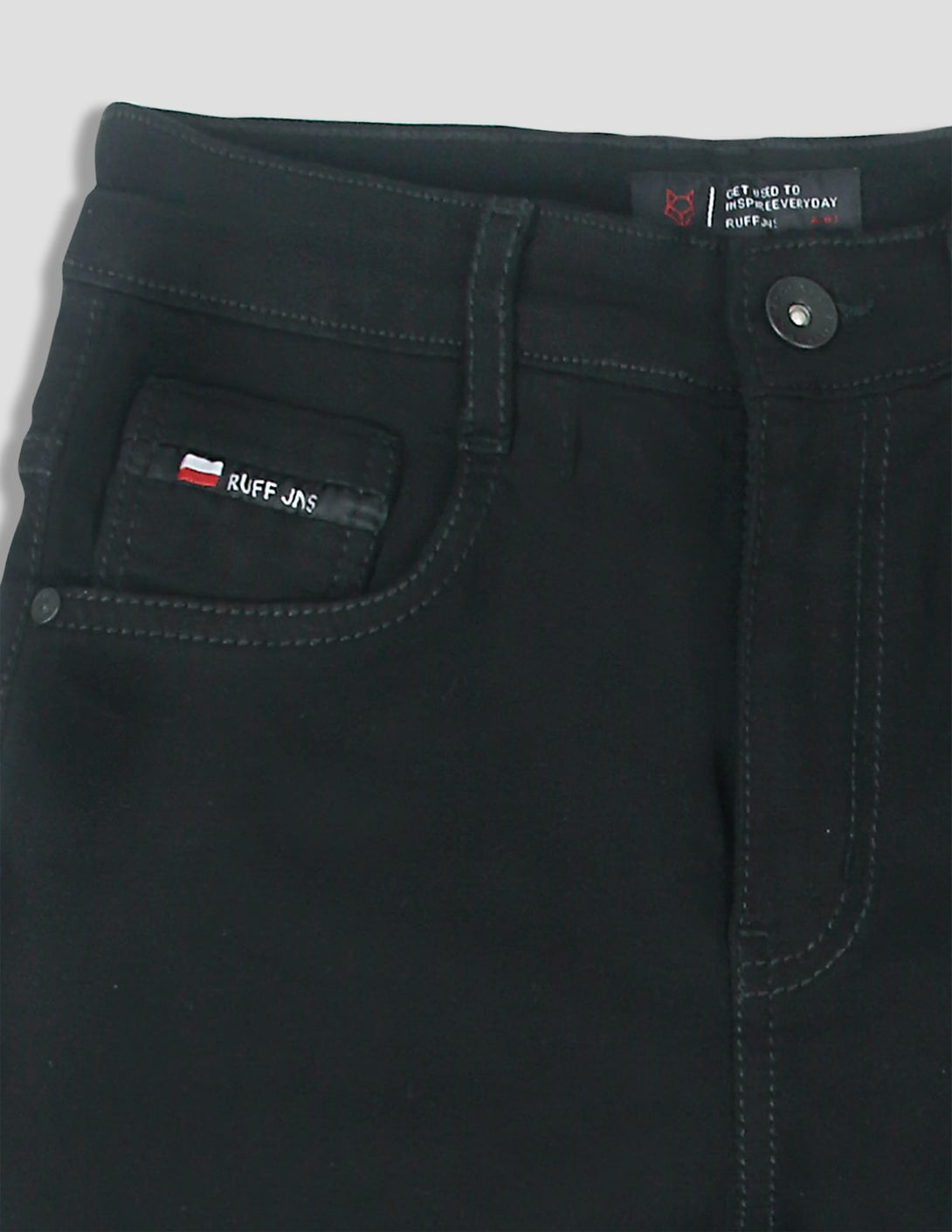 Ruff Basic Black Denims