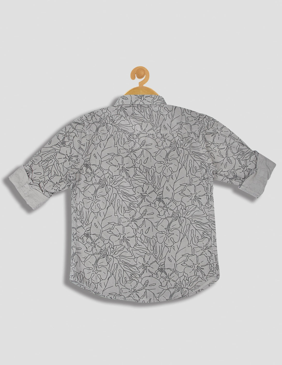 Ruff Fashion Printed Corduroy Shirt
